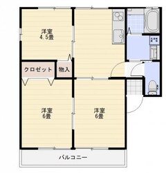 ウエストシュタインⅢの物件間取画像